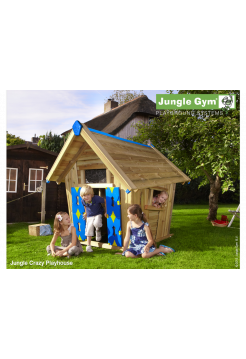 Дерев'яний будиночок для дітей Jungle Playhouse